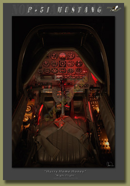 P-51 night cockpit